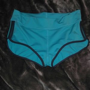 Pivotstar turquoise shorts, size L